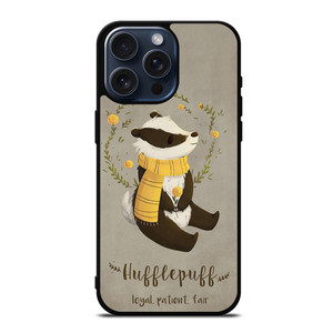 HUFFLEPUFF LOYAL PATIENT iPhone 15 Pro Max Case