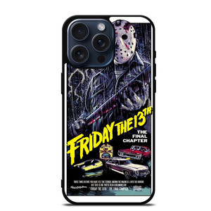 JASON FRIDAY THE 13TH POSTER iPhone 15 Pro Max Case JASON FRIDAY THE 13TH POSTER iPhone 15 Pro Max Case