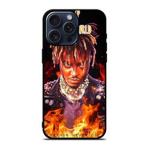 JUICE WRLD LEGENDS NEVER DIE ON FIRE iPhone 15 Pro Max Case