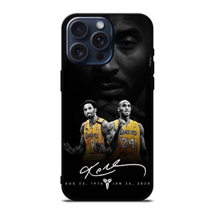 KOBE BRYANT BASKETBALL LEGEND iPhone 15 Pro Max Case KOBE BRYANT BASKETBALL LEGEND iPhone 15 Pro Max Case
