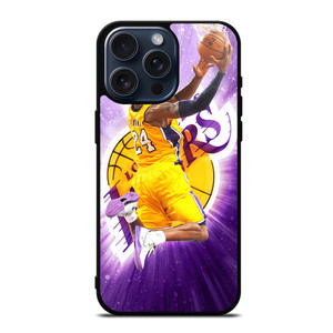KOBE BRYANT LA LAKERS LAY UP iPhone 15 Pro Max Case