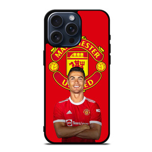 MANCHESTER UNITED RONALDO iPhone 15 Pro Max Case MANCHESTER UNITED RONALDO iPhone 15 Pro Max Case