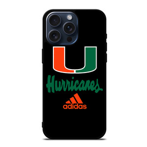MIAMI HURRICANES ADIDAS iPhone 15 Pro Max Case