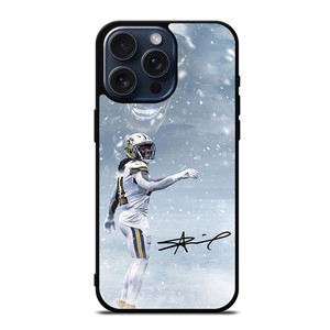 NEW ORLEANS SAINTS ALVIN KAMARA SNOW iPhone 15 Pro Max Case