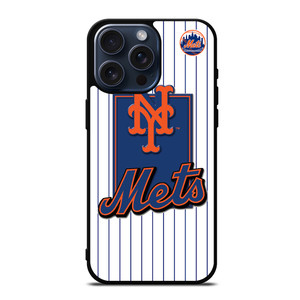 NEW YORK METS LOGO MLB JERSEY iPhone 15 Pro Max Case
