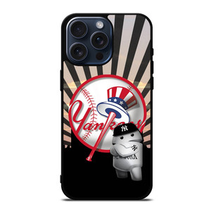 NEW YORK YANKEES BASEBALL MASCOT iPhone 15 Pro Max Case NEW YORK YANKEES BASEBALL MASCOT iPhone 15 Pro Max Case