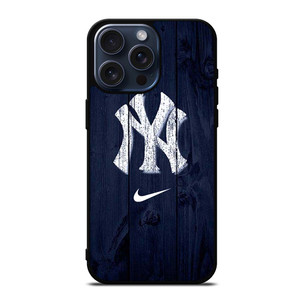 NEW YORK YANKEES WOODEN NIKE iPhone 15 Pro Max Case