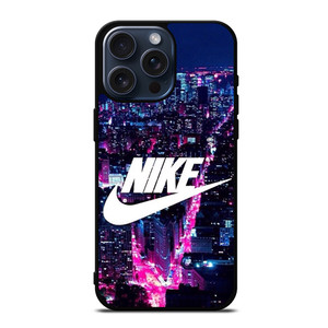 NIKE LOGO THE CITY iPhone 15 Pro Max Case