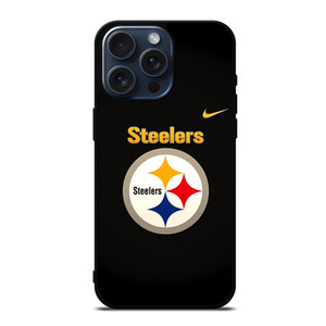 PITTSBURGH STEELERS LOGO NIKE iPhone 15 Pro Max Case PITTSBURGH STEELERS LOGO NIKE iPhone 15 Pro Max Case