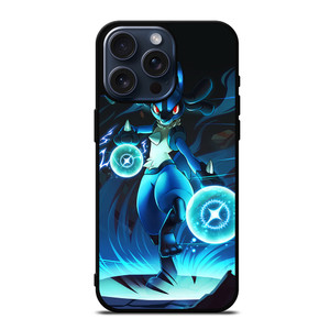 POKEMON LUCARIO BLUE iPhone 15 Pro Max Case POKEMON LUCARIO BLUE iPhone 15 Pro Max Case