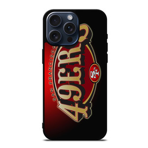 SAN FRANCISCO 49ERS FOOTBALL TEAM ICON iPhone 15 Pro Max Case SAN FRANCISCO 49ERS FOOTBALL TEAM ICON iPhone 15 Pro Max Case