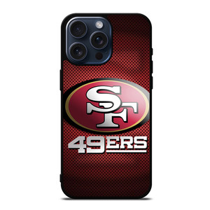 SAN FRANCISCO 49ERS SF TEAM LOGO iPhone 15 Pro Max Case SAN FRANCISCO 49ERS SF TEAM LOGO iPhone 15 Pro Max Case