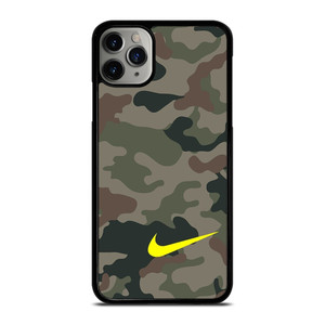 NIKE LOGO CAMO ARMY iPhone 11 Pro Max Case NIKE LOGO CAMO ARMY iPhone 11 Pro Max Case