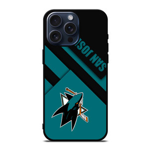 SAN JOSE SHARKS LOGO NHL iPhone 15 Pro Max Case SAN JOSE SHARKS LOGO NHL iPhone 15 Pro Max Case