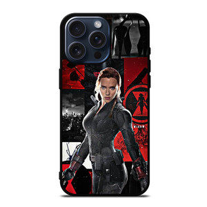 SCARLETT JOHANSSON BLACK WIDOW iPhone 15 Pro Max Case