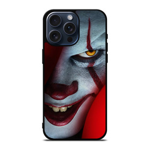 STEPHEN KING IT PENNYWIS CLOWN SMILE iPhone 15 Pro Max Case STEPHEN KING IT PENNYWIS CLOWN SMILE iPhone 15 Pro Max Case
