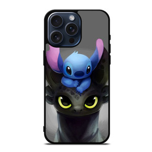 STITCH AND TOOTHLESS DRAGON iPhone 15 Pro Max Case STITCH AND TOOTHLESS DRAGON iPhone 15 Pro Max Case