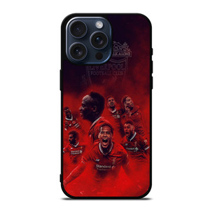 THE REDS LIVERPOOL PLAYERS iPhone 15 Pro Max Case THE REDS LIVERPOOL PLAYERS iPhone 15 Pro Max Case