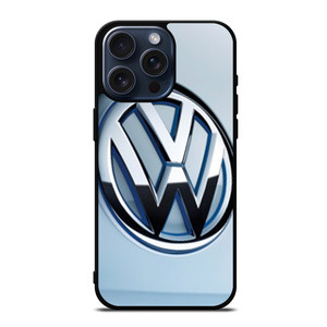 VW VOLKSWAGEN EMBLEM SILVER iPhone 15 Pro Max Case