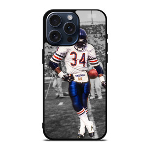 WALTER PAYTON 34 CHICAGO BEARS iPhone 15 Pro Max Case WALTER PAYTON 34 CHICAGO BEARS iPhone 15 Pro Max Case