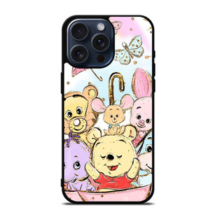 WINNIE THE POOH AND FRIENDS UMBRELA iPhone 15 Pro Max Case WINNIE THE POOH AND FRIENDS UMBRELA iPhone 15 Pro Max Case