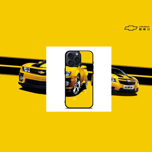 YELLOW CHEVY CAMARO iPhone 15 Pro Max Case YELLOW CHEVY CAMARO iPhone 15 Pro Max Case