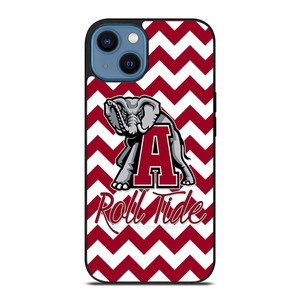 ALABAMA CRIMSON TIDE STRIP ROLL iPhone 14 Case ALABAMA CRIMSON TIDE STRIP ROLL iPhone 14 Case