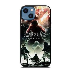 ATTACK ON TITAN ALL CHARACTER FINAL iPhone 14 Case