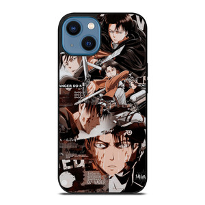 ATTACK ON TITAN SKETCH ANIME MANGA iPhone 14 Case ATTACK ON TITAN SKETCH ANIME MANGA iPhone 14 Case