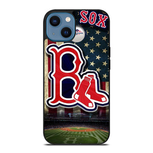 BOSTON RED SOX BASEBALL USA FLAH iPhone 14 Case BOSTON RED SOX BASEBALL USA FLAH iPhone 14 Case