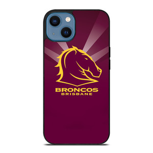 BRONCOS BRISBANE FOTTBALL TEAM LOGO iPhone 14 Case BRONCOS BRISBANE FOTTBALL TEAM LOGO iPhone 14 Case