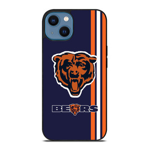 CHICAGO BEARS STRIPS ICON iPhone 14 Case CHICAGO BEARS STRIPS ICON iPhone 14 Case