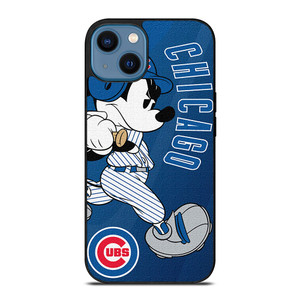 CHICAGO CUBS BASEBALL MICKEY MOUSE iPhone 14 Case CHICAGO CUBS BASEBALL MICKEY MOUSE iPhone 14 Case
