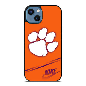CLEMSON TIGERS FOOTBALL LOGO NIKE iPhone 14 Case CLEMSON TIGERS FOOTBALL LOGO NIKE iPhone 14 Case