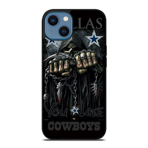 DALLAS COWBOYS SKULL YOU LOSE iPhone 14 Case