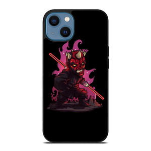 DARTH MAUL STAR WARS KAWAII iPhone 14 Case DARTH MAUL STAR WARS KAWAII iPhone 14 Case