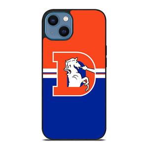 DENVER BRONCOS HORSE WHITE LOGO iPhone 14 Case