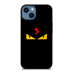 FENDI ROMA EYES YELLOW iPhone 14 Case