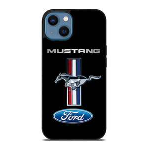 FORD MUSTANG STRIPS EMBLEM iPhone 14 Case FORD MUSTANG STRIPS EMBLEM iPhone 14 Case