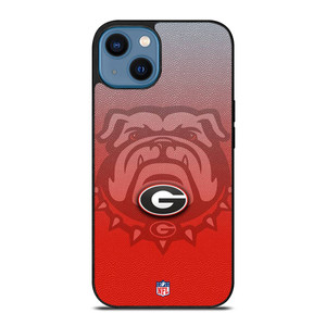 GEORGIA BULLDOGS FOOTBALL RED iPhone 14 Case GEORGIA BULLDOGS FOOTBALL RED iPhone 14 Case