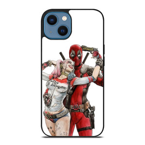 ICONIC DEADPOOL HARLEY QUINN iPhone 14 Case ICONIC DEADPOOL HARLEY QUINN iPhone 14 Case