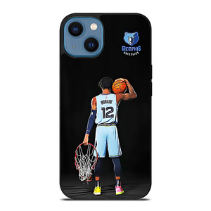 JA MORANT MEMPHIS GRIZZLIES iPhone 14 Case JA MORANT MEMPHIS GRIZZLIES iPhone 14 Case