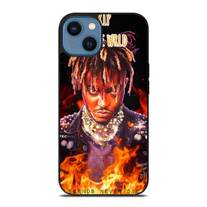 JUICE WRLD LEGENDS NEVER DIE ON FIRE iPhone 14 Case