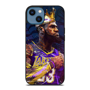 KING LEBRON JAMES LA LAKERS 23 iPhone 14 Case