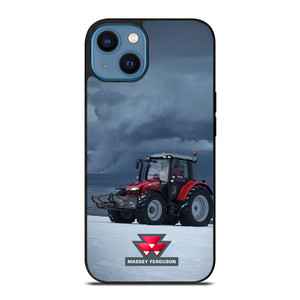 MASSEY FERGUSON TRACKTORS SNOW iPhone 14 Case MASSEY FERGUSON TRACKTORS SNOW iPhone 14 Case