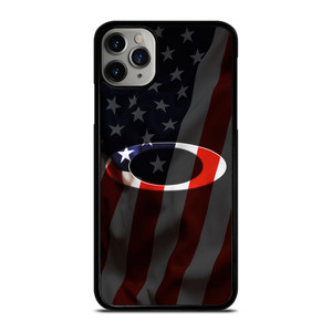 OAKLEY AMERICAN FLAG LOGO EMBOSS iPhone 11 Pro Max Case OAKLEY AMERICAN FLAG LOGO EMBOSS iPhone 11 Pro Max Case