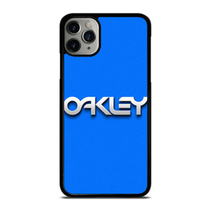 OAKLEY LOGO BLUE SOLID iPhone 11 Pro Max Case OAKLEY LOGO BLUE SOLID iPhone 11 Pro Max Case