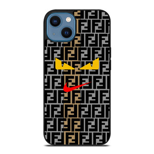 NIKE FENDI ROMA EYES iPhone 14 Case