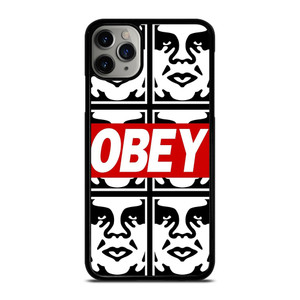 OBEY LOGO COLLAGE iPhone 11 Pro Max Case OBEY LOGO COLLAGE iPhone 11 Pro Max Case