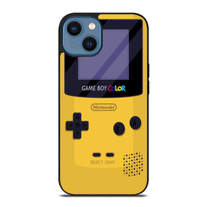 NINTENDO GAME BOY YELLOW iPhone 14 Case NINTENDO GAME BOY YELLOW iPhone 14 Case